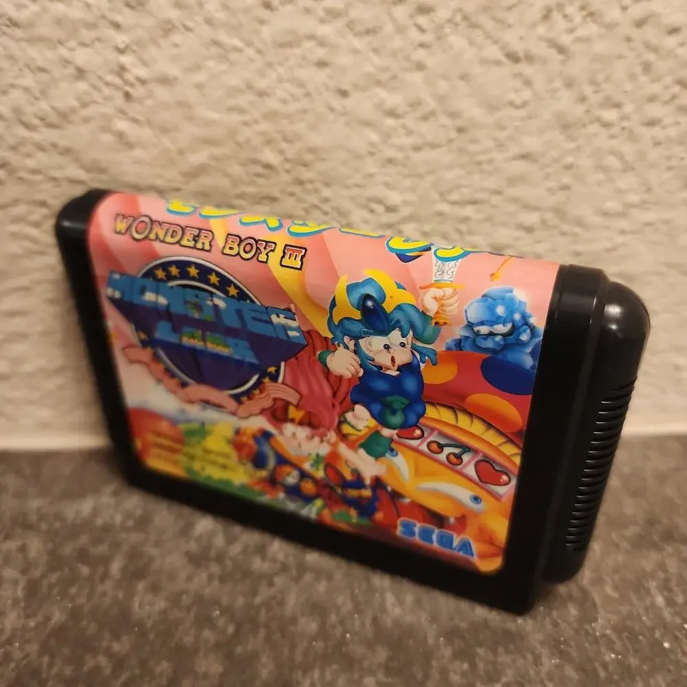 Game - Wonder Boy III: Monster Lair (CIB) - Mega Drive / Genesis [JAP Import]